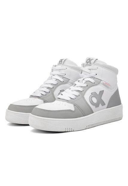 Tenis Mujer Ox By Brahma XW3470 Gris
