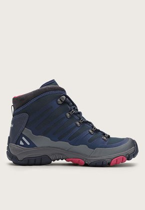 Bota Outdoor Azul-Gris-Fucsia BRAHMA Biker