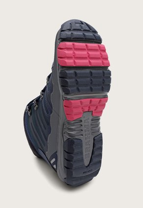 Bota Outdoor Azul-Gris-Fucsia BRAHMA Biker
