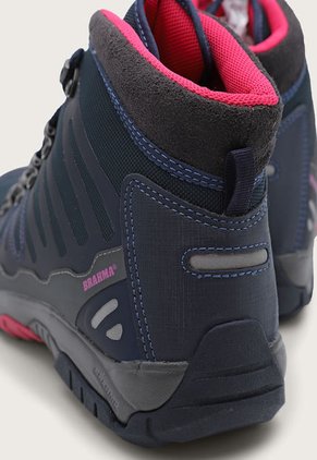 Bota Outdoor Azul-Gris-Fucsia BRAHMA Biker