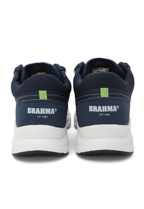 Zapatos Hombre Brahma Trail Ge3594 Gris Azul