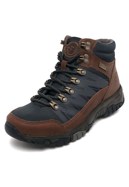 Bota Outdoor Miel-Azul BRAHMA - Compra Ahora | Dafiti Colombia