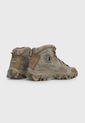 Bota Outdoor Café-Verde Militar-Beige BRAHMA de Brahma