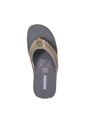Sandalias Brahma Hombre KL1485 Gris Oscuro
