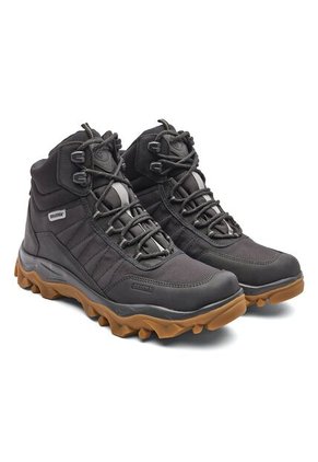 Botas Trekking Hombre Brahma Rq3685 Negro