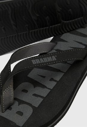 Playera Negro-Gris BRAHMA Ra2076-Ngr