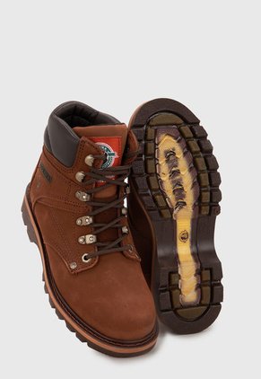 Bota Outdoor Miel-Negro BRAHMA