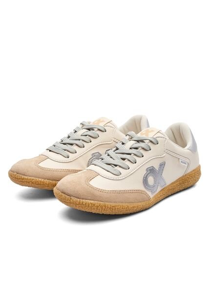 Tenis Ox By Brahma Casual Mujer RY3471 Beige