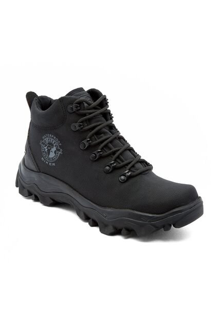 Botas Brahma Hombre Biker RQ3286 Negro