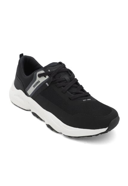 Tenis Brahma Hombre Trail Ge3596 Negro