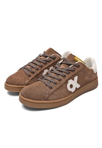 Tenis Hombre Ox By Brahma KU3784 Café Brahma