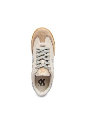 Tenis Casual Mujer Ox By Brahma Ry3471 Beige