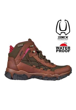 Botas Brahma Mujer IY2869 Café Vinotinto
