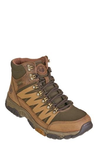 Botas Brahma Trekking Hombre Tf3099 Café Naranja Brahma