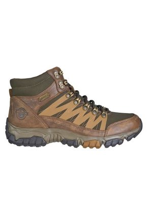 Botas Brahma Trekking Hombre Tf3099 Café Naranja