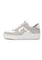Tenis Mujer Ox By Brahma Xw3469 Gris Blanco de Brahma