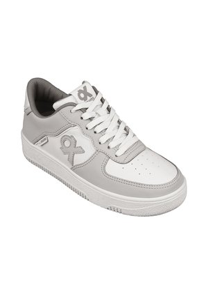 Tenis Mujer Ox By Brahma Xw3469 Gris Blanco