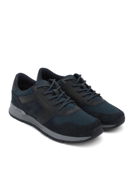 Zapatos Brahma Casual Hombre KJ3185 Azul Oscuro
