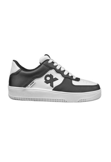 Tenis Hombre Ox By Brahma Ox3598 Negro Blanco