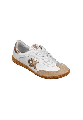 Tenis Mujer Ox By Brahma Ry3471 Blanco Rosa