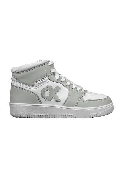 Tenis Hombre Ox By Brahma Ox3597 Blanco Gris