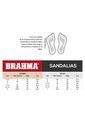 Sandalias Brahma Hombre KL1485 Gris Oscuro de Brahma