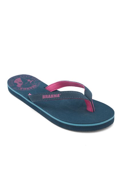 Sandalias Brahma Mujer SI3360 Navy Fucsia