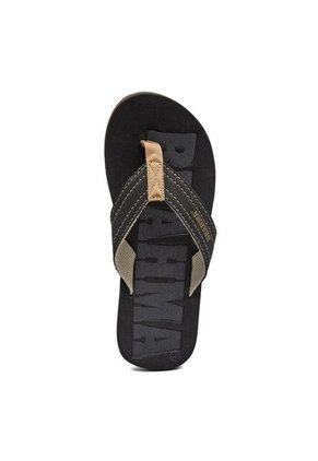 Sandalias Hombre Brahma RA2280 Negro Dorado