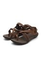 Chanclas Sandalias Brahma Mujer RO2861 Café Naranja de Brahma