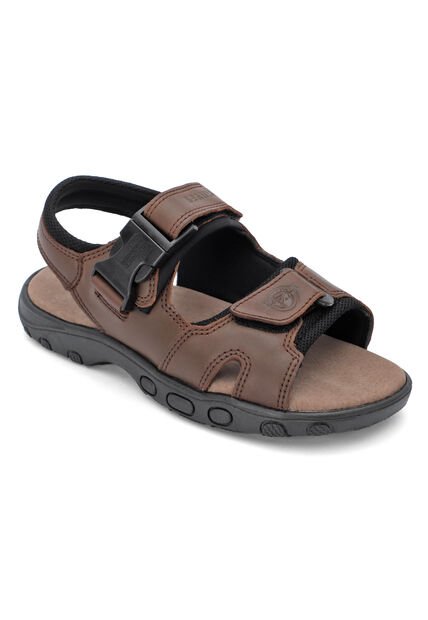 Sandalias Caf\\u00e9 Brahma Lw1595-Cam