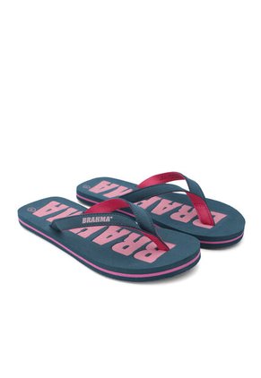 Sandalias Mujer Brahma Rig Ra2076 Azul Fucsia