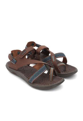 Sandalias Mujer Brahma Rig RO2861 Café Turquesa