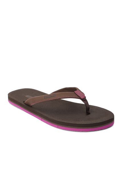 Sandalias Mujer Brahma Rig Sb2674 Café Fucsia