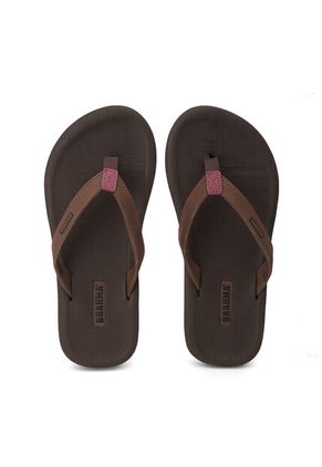Sandalias Mujer Brahma Rig Sb2674 Café Fucsia