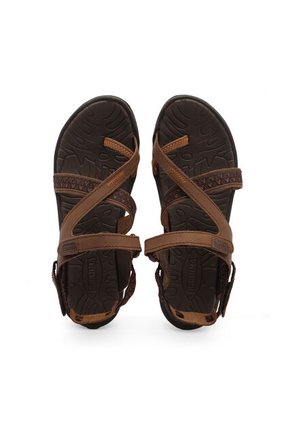 Sandalias Mujer Brahma RO2861 Cafe Naranja