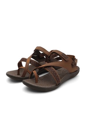 Sandalias Mujer Brahma RO2861 Cafe Naranja