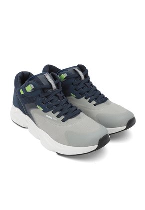 Zapatos Hombre Brahma Trail Ge3594 Gris Azul