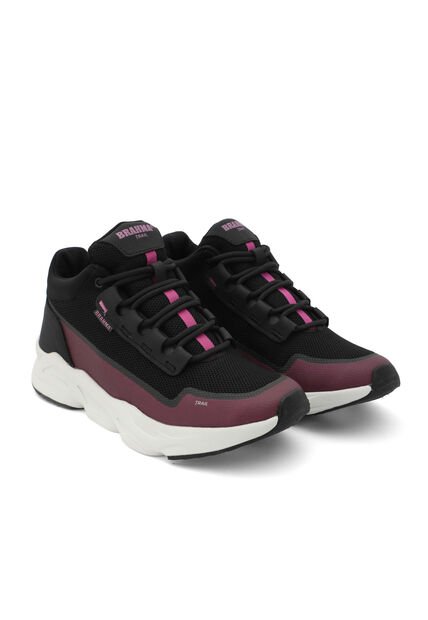 Tenis Brahma Trail Mujer Ga3378 Negro Fucsia