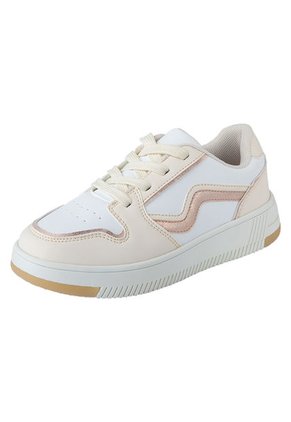 Zapatos Casuales Leesi Tipo Sneakers Para Niña Beige Brash 200193 Payless