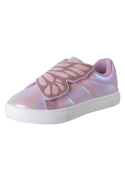 Zapatos Caules Millie Con Diseño De Mariposa Para Niña Morado Claro Brash 198970