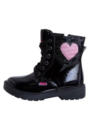 Botas Con Diseño De Corazón Para Niña Negro Brash 198391 Payless