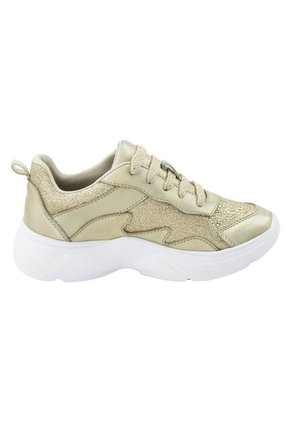 Zapatos Tipo Sneaker Para Niña Dorado Brash 194011