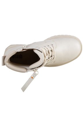 Botines Janie Con Cordones Para Mujer Beige Brash 199237 Payless