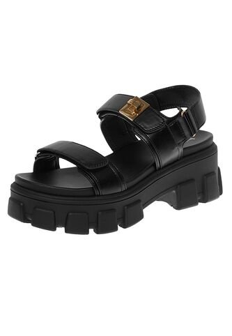 Sandalias Michelle Para Mujer Negro Brash 210338 Brash