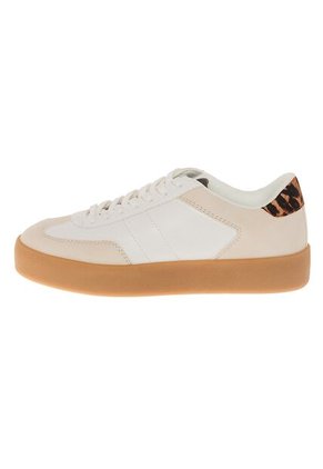 Zapatos Casuales Mesa Tipo Sneaker Para Mujer Beige Brash 210536