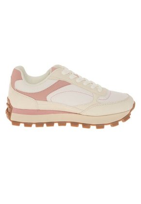 Zapatos Casuales Crew Tipo Snekaers Para Mujer Beige Brash 210728