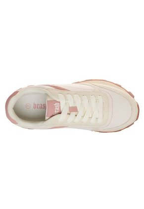 Zapatos Casuales Crew Tipo Snekaers Para Mujer Beige Brash 210728