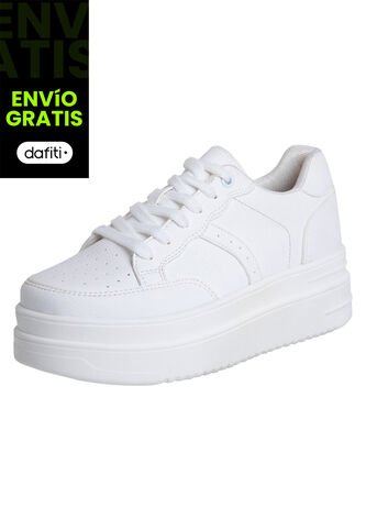 Zapatos Fashion Para Mujer Blanco Brash 198358 Payless Brash