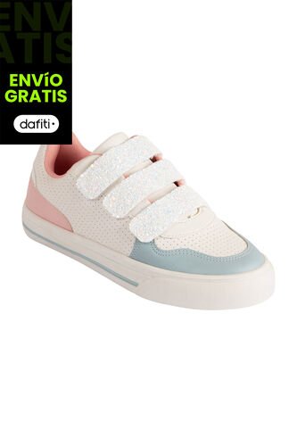 Zapatos Casuales Tipo Sneakers Para Niña Blanco Brash 210162 Payless Brash