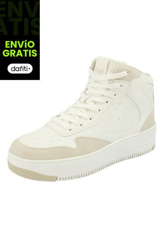 Zapatos Hi Top Court Tipo Sneakers Para Mujer Brash Payless Bronceado 198531 Brash
